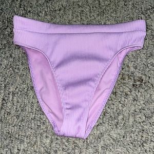 Medium Coverage, High legged bikini bottoms